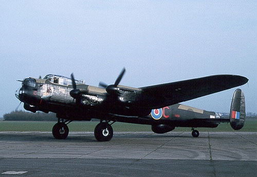 NX611 'Just Jane' taxis at East Kirkby.
