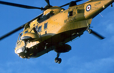 Sea King XZ590 at Wattisham, 1994