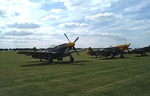 Mustangs, as well as Spitfires
