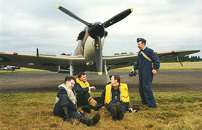 The Battle of Britain was a major theme throughout the year