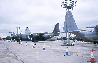 The AirLift 2000 static park...and those blasted cones!