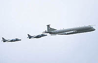 Flypast from the main components of 3 Group, RAF/RN