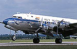Pleasure flights were courtesy of South African DC4
