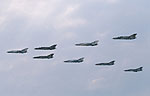 MIG-21 flypast