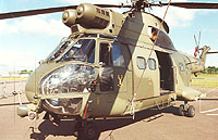 Puma XW217 from 33 Squadron