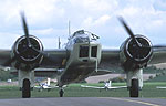 The Aircraft Restoration Co's Blenheim was also in action