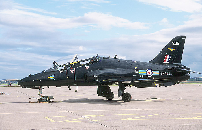 In the colours of 208(R) Squadron
