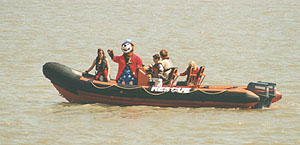 The RNLI try out some new wetsuits designed to boost recruitment