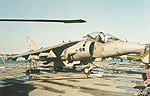 Harrier all at sea