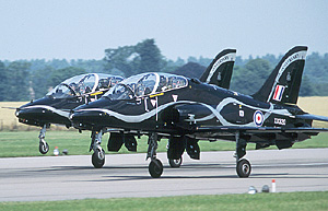 A pair of RAF trainers