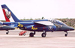 First appearance for the 20th anniversary Alpha Jet