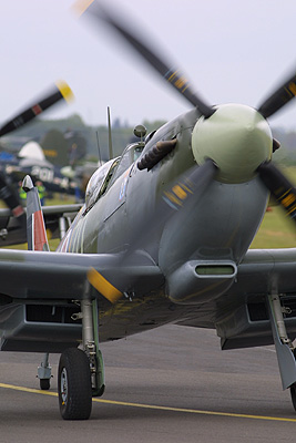 OFMC's Spitfire MH434 taxies out