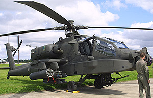 Dutch Apache was the star of the static 'park'