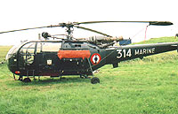 Alouette III 2314, Aeronavale