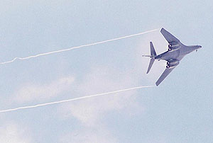 B-1B flying demonstration