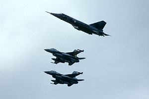 Mirage IV on the break