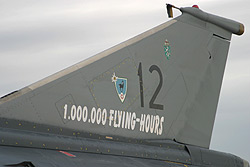 1,000,000 flying hours - not just for this Draken though!