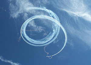 Golden Knights parachute team