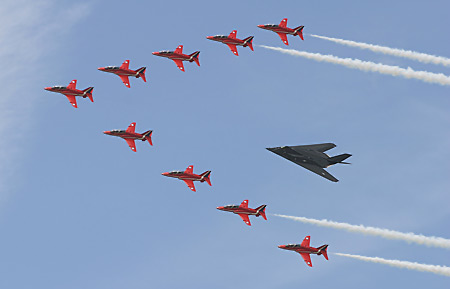 Formation of the year at Fairford
