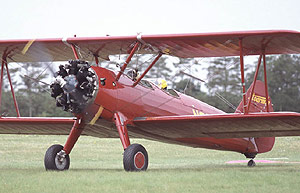 Just one of many Stearmans