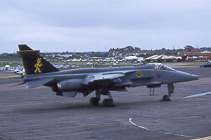 Jaguar display aircraft XZ381