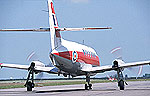 Another Cranwell visitor, Jetstream XX500